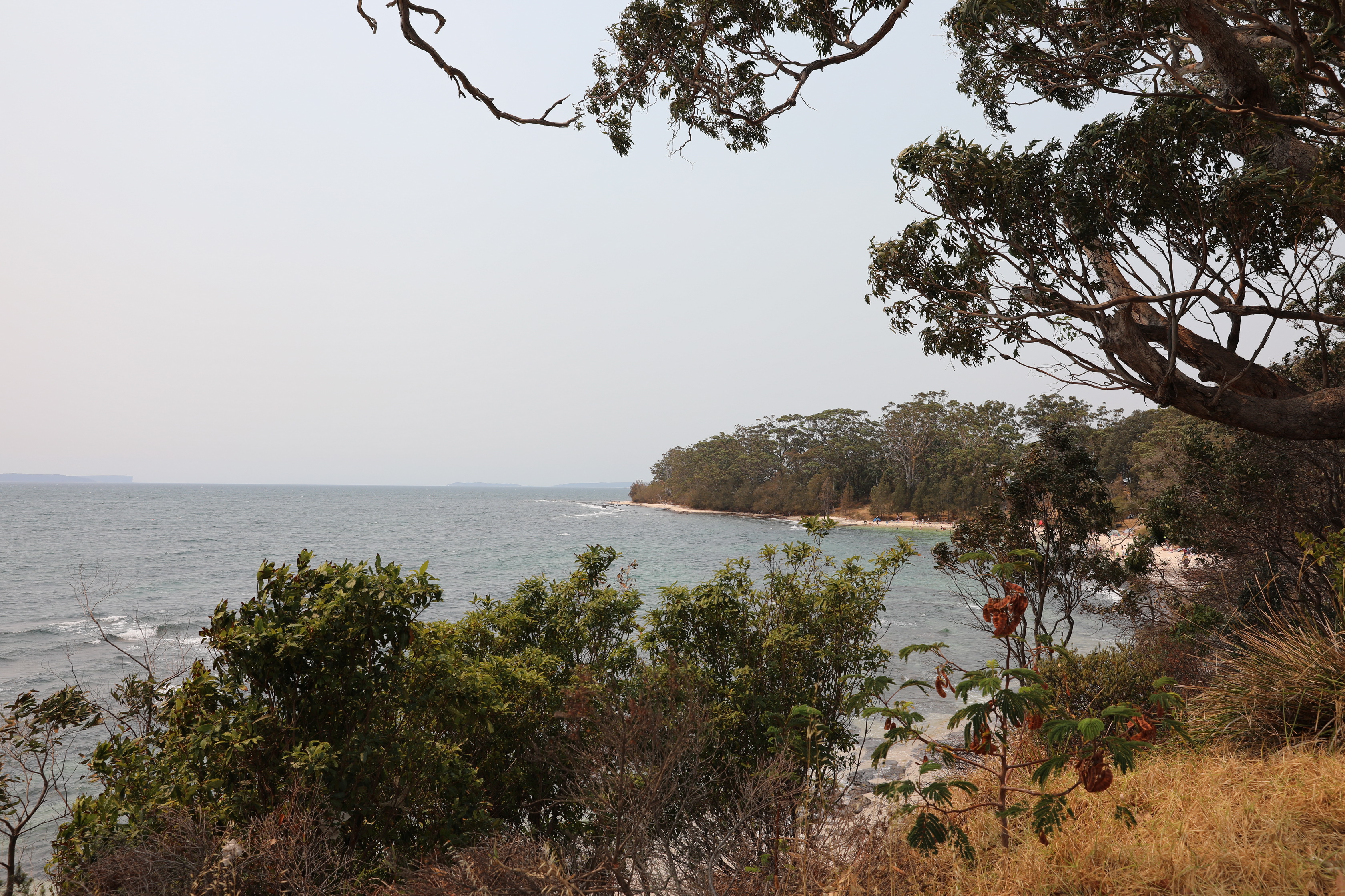 Huskisson mit Blick auf den Shark Net Beach